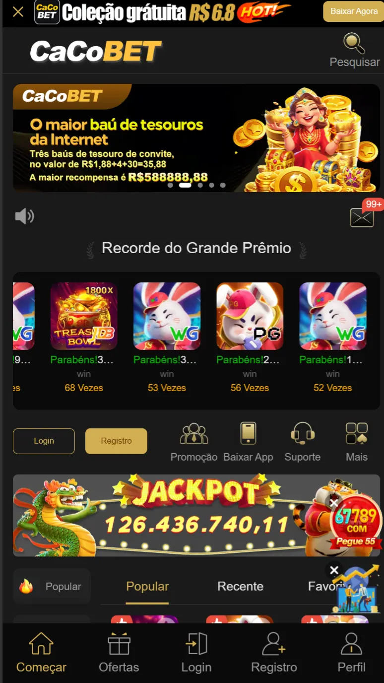 cacobet Explore slots online com mais de 1000 jogos Entre Já